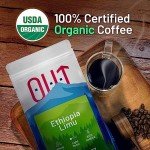 Ethiopian Light Roast Organic Whole Bean Coffee, 12 oz
