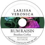 Rum Raisin Brazilian Coffee K-Cup Pods – 12 Count