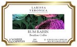 Rum Raisin Brazilian Coffee K-Cup Pods – 12 Count