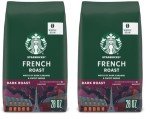 Starbucks French Dark Roast Whole Bean Coffee, 28 oz