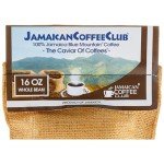 Jamaican Blue Mountain Whole Bean Coffee 16 oz