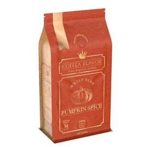 Pumpkin Spice Gourmet Whole Bean Coffee - 100% Organic