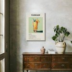 Painkiller Cocktail Recipe Canvas Wall Art Decor