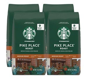 Starbucks Pike Place Medium Roast Whole Bean Coffee