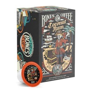 Coconut Rum Flavored Coffee Pods - 12 ct