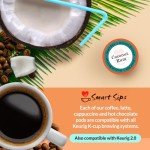 Coconut Rum Medium Roast Coffee Pods - 24 Count