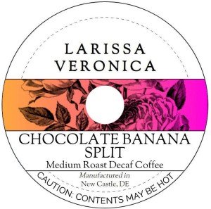 Chocolate Banana Split Decaf Coffee K-Cup Pods - 2 Pack