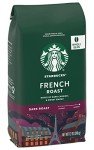 Starbucks French Roast Dark Whole Bean Coffee 12 OZ