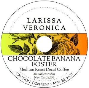 Chocolate Banana Foster Decaf Coffee K-Cup Pods - 2 Pack