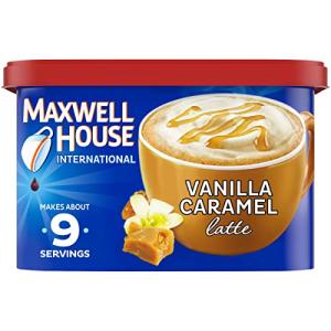 Maxwell House Vanilla Caramel Latte Instant Coffee Mix