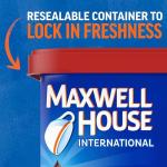 Maxwell House Vanilla Caramel Latte Instant Coffee Mix