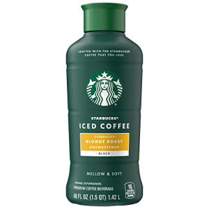 Starbucks Blonde Roast Iced Coffee, 48 Fl Oz