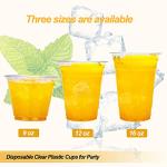 TashiBox 100 Count Plastic Coffee To Go Cups