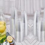TashiBox 100 Count Plastic Coffee To Go Cups