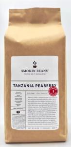 Tanzania Peaberry Green Coffee Beans - 5 Pounds