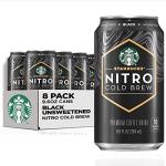 Starbucks Nitro Cold Brew Black Unsweetened 8 Pack