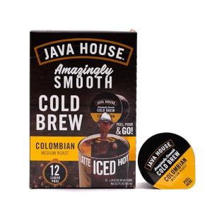 Java House Cold Brew Coffee Pods - Bold Colombian
