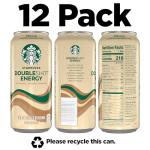Starbucks Vanilla Doubleshot Energy Coffee, 12 Cans