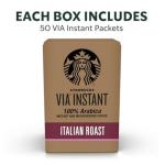 Starbucks VIA Instant Dark Roast Coffee Pack
