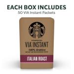 Starbucks VIA Instant Dark Roast Coffee Pack
