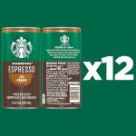 Starbucks Espresso and Cream Ready-to-Drink Coffee 12-Pack