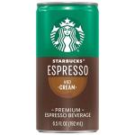 Starbucks Espresso and Cream Ready-to-Drink Coffee 12-Pack