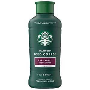 Starbucks Black Dark Roast Iced Coffee, 48 Fl Oz