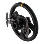 Breathable Ice Silk Steering Wheel Cover - Black