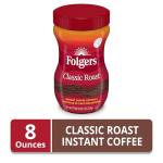 Folgers Instant Classic Roast Coffee, 8 Ounces