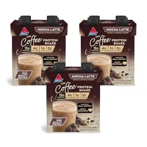 Atkins Mocha Latte Iced Coffee Protein Shakes 12-Pack