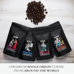 Gourmet Coffee Sampler Gift Box - 4 Pack