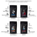 Gourmet Coffee Sampler Gift Box - 4 Pack