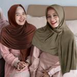 Soft Lightweight Instant Hijab Scarf - 2 Pcs
