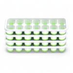 ChefAide Stackable Ice Cube Trays - 4 Pack