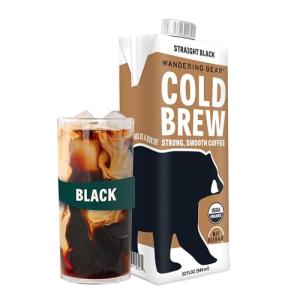 Wandering Bear Organic Cold Brew Coffee 3-Pack