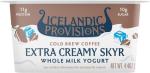 Icelandic Provisions Extra Creamy Coffee Skyr Yogurt