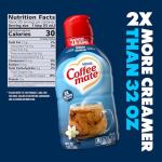 Coffee Mate French Vanilla Liquid Creamer, 126 Servings