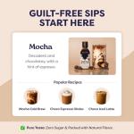 Javvy Mocha Cold Brew Coffee Concentrate, 35 Servings