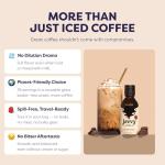 Javvy Mocha Cold Brew Coffee Concentrate, 35 Servings