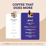 Javvy Mocha Cold Brew Coffee Concentrate, 35 Servings