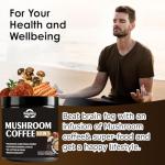 Suiyilary Mushroom Coffee Blend for Energy & Focus