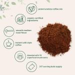 Organic Instant Mushroom Coffee Powder, 28 Oz