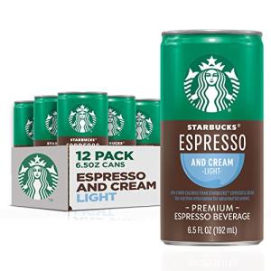 Starbucks Espresso & Cream Coffee, 12 Cans