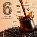 Bunkell Mushroom Coffee with 6 Adaptogenic Mushrooms
