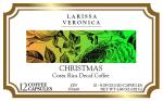 Christmas Costa Rica Decaf Coffee K-Cup Pods