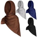 Vabean 4 Pack Instant Hijabs for Women