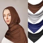 Vabean 4 Pack Instant Hijabs for Women