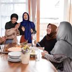 Vabean 4 Pack Instant Hijabs for Women