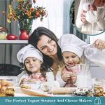 Reusable Nut Milk Bags - 3 Pack for Straining