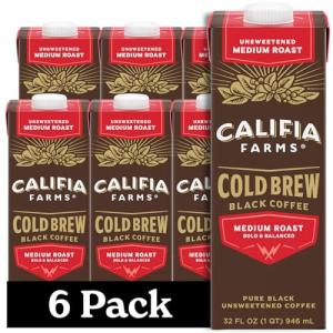 Califia Farms Pure Black Medium Roast Cold Brew